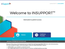 Tablet Screenshot of insupport.com